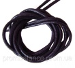 Шнурки черные с пропиткой круглые 150см(24)