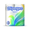 Бумажные Полотенца 4шт 2-х слойные белые Перышко(8)