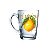 Кружка 300мл Капучино Полезный лимон С1334