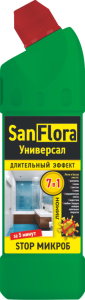 Моющее средство Санфлора 750мл жидкое универсальное, Лимон(15)Флора