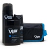 Набор VIP F.M Активный уход для чувствительной кожи(гель,лосьон,дезодорант)(6)косметичка