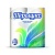 Бумажные Полотенца 4шт 2-х слойные белые Перышко(8)