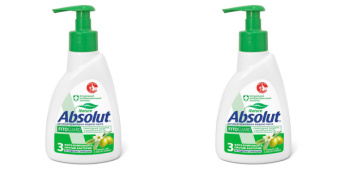 Мыло жидкое Абсолют натуральное 250г с дозатором Весна белый чай/олива Весна(15)5171