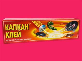 Инсектицидное средство клей капкан от грызунов 135г(60)
