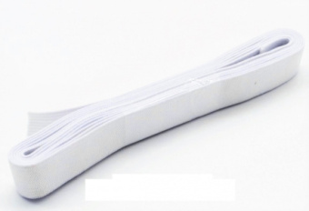 Резинка бельевая 1,8м белая широкая(10)