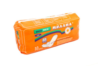 Гигиенические прокладки Милана МАКСИ софт  10шт (30)  501