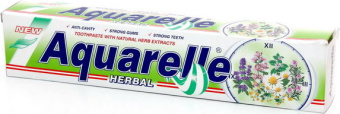 Зубная паста Акварель Herbal 75мл(50)06677